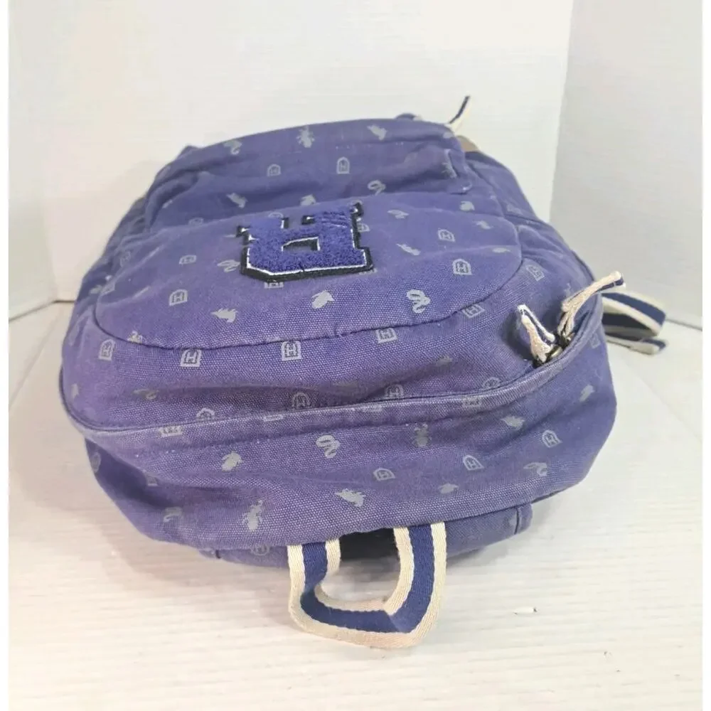 Harry Potter Ravenclaw Canvas Backpack Book Bag Embroidered 16